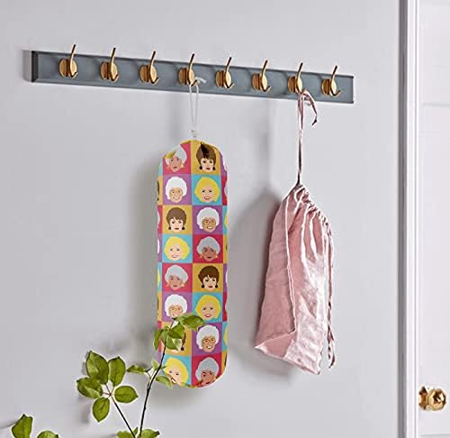 Golden Girls, Grocery Bags Holder Organizer For Shopping Bags, Wall Mount Plastic Bags Storage Container Dispensers, Gift For The Preferred Family And Friends