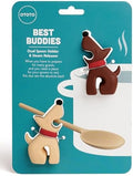 Funny Spoon Holder by OTOTO - Spoon Rest for Stove Top - Cooking Gadgets, Cooking Gifts, Cool Kitchen Gadgets, Cool Gifts, Cute Kitchen Accessories