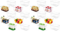 YIHONG Clear Pantry Storage Organizer Bins, 20 Pack Plastic Food Storage Bins with Handle for Kitchen,Refrigerator, Freezer,Cabinet Organization and Storage