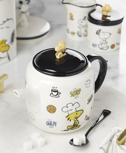 Lenox Chef Snoopy Porcelain Teapot, 40oz