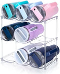 spospo Stackable Water Bottle Organizer for Stanley 40 oz Tumbler