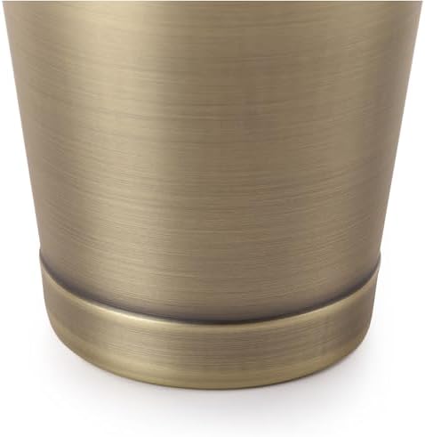 Barfly Cocktail Shaker Tin, Large 28 oz (828 ml), Antique Gold