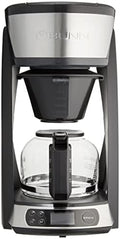 BUNN HB Heat N Brew Programmable Coffee Maker, 10 cup, Stainless Steel, 46500.0003