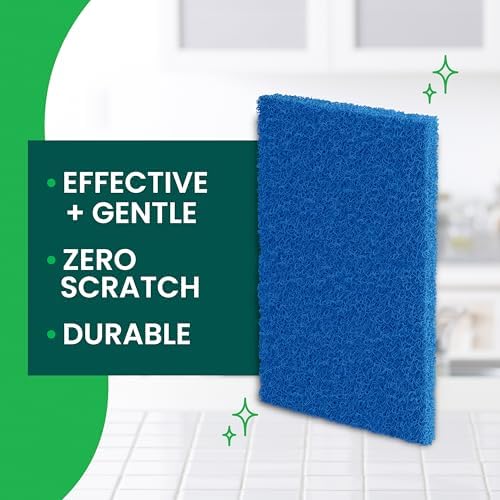 Scotch-Brite Zero Scratch Scouring Pad, 20 Pack