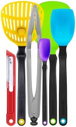 Dreamfarm Ultimate Set of The Best Silicone & Nylon Kitchen Utensil 6pc Set