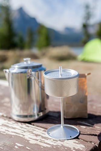 Aluminum Percolator Stem,Silver,9" L x 4.25" W x 4.25" H