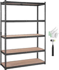 VEVOR Storage Shelves 5-Tier Adjustable 2000 lbs 48"x18"x72" Shelving Unit