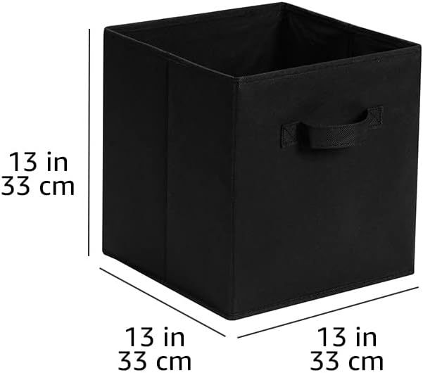 Amazon Basics Collapsible Fabric Storage Cube Bins Organizer - Image 5
