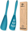 BUNDLEPRO Silicone Cooking Spoons for Nonstick Cookware, One-Piece, 2 Pack