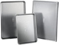 USA Pan 3-Piece Warp Resistant Non-Stick Aluminized Steel Bakeware Set