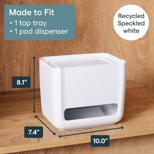 YouCopia SinkSuite Trash Bag Dispenser, Garbage Bag Holder, Top Lid Storage