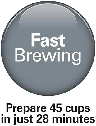 Hamilton Beach 45 Cup Fast Brew Coffee Urn and Hot Beverage Dispenser