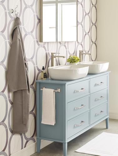 Amerock Mulholland 9" Brushed Nickel Towel Bar