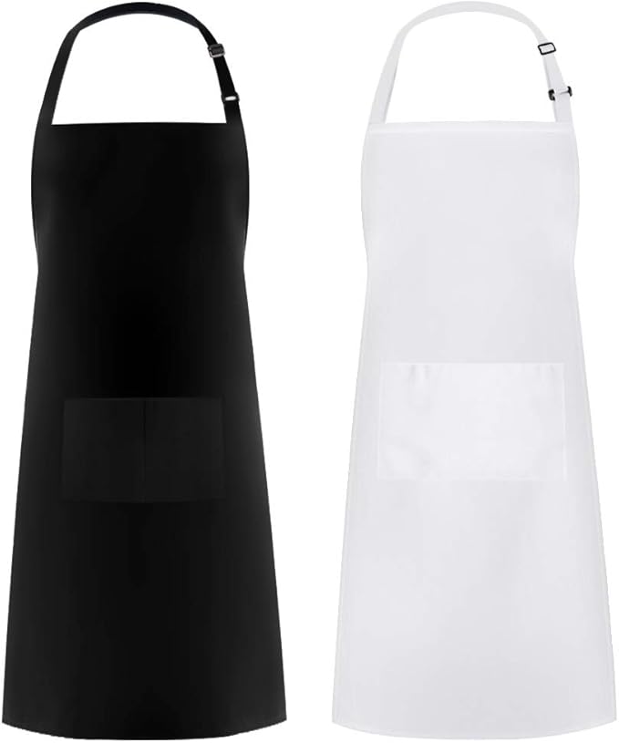 Syntus Apron for Men Women, Adjustable Cooking Kitchen Chef Aprons by Syntus