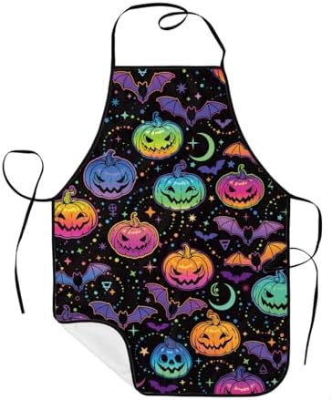 Sigouyinei Waterproof Kitchen Apron For Women Men Soft Bib Work With Pocket