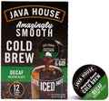 Java House Cold Brew Coffee Concentrate, Decaf, 1.35 Fl Oz
