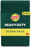Scotch-Brite Heavy Duty Scouring Pad, 3 Pack