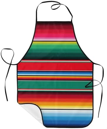 Sigouyinei Waterproof Kitchen Apron For Women Men Soft Bib Work With Pocket