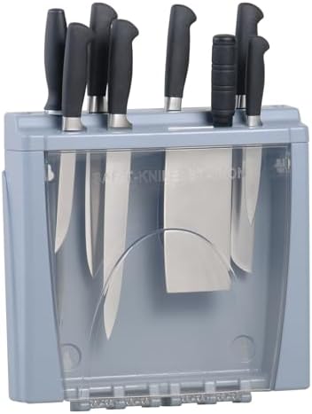 San Jamar Knife Station,4 in Depth,Gray STK1008-1 Each