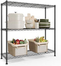 SONGMICS 3-Tier Bathroom Shelf, Storage Rack for Small Space