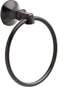 Delta Ashlyn (1-Pack) Hand Towel Holder Venetian Bronze Towel Racks for Bathroom Wall Round Towel Ring Holder for Bath Towel Hanger for Kitchen, Bathroom Accessories 76446-RB