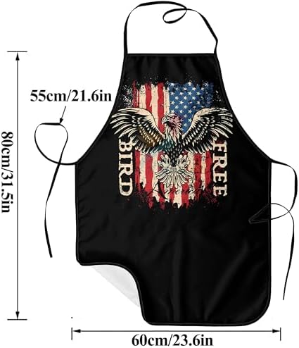 USA American Flag Aprons Mens Aprons Funny Cooking Kitchen Aprons for Women Fathers Day Gift His Hers Gifts Couple Gifts for Wedding Cool Bridal Shower Engagement Anniversary