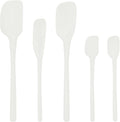 Tovolo Flex Core 5 Piece Silicone Spatula Set Heat Resistant All Silicone by Tovolo