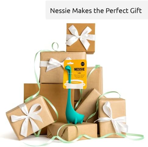 OTOTO The Original Nessie Ladle - Soup Ladle, Cute Gifts, Funny Kitchen Gadgets, Loch Ness design, Cooking Gifts for Mom - Cute and Practical Kitchen Utensils - Unique Gifts for Women