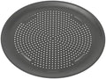 GoodCook AirPerfect Insulated Nonstick Carbon Steel Pizza Pan with Cutting Guides, Perforated Nonstick Pizza Pan, 15.75-Inch, Gray