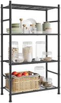 SONGMICS 4-Tier Storage Shelves, Steel Shelving Unit