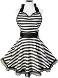 Violet Mist Lovely Sweetheart Apron for Women Handmade Retro Cute Aprons