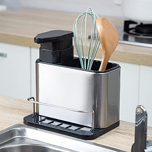 Dish Soap Dispenser 3-in-1 Sponge Holder - Image 5