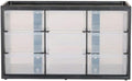 CRAFTSMAN Plastic Storage Organizer Bin System, 9 Compartment, Home Office by CRAFTSMAN