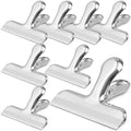 Funfery Chip Clips Bag Clips Silver Metal Clip for Food Packages