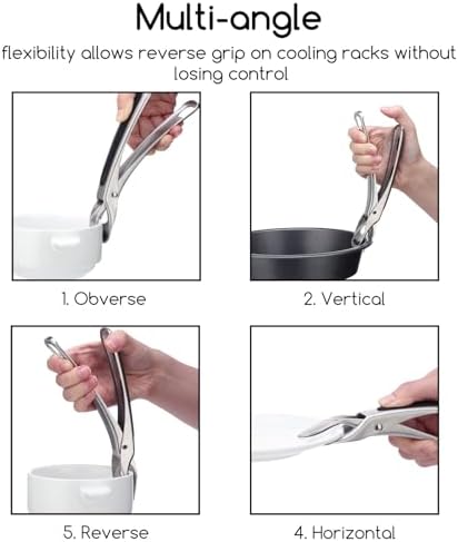 SOLEADER Hot Plate Gripper for Air Fryer,Instant Pot Accessories 2 Pack