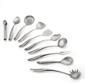 Emeril Lagasse 10-Piece Stainless Steel Utensil Set – Premium 304 Mirror Finish Cooking Tools with Hanging Loops – Heat Resistant, Dishwasher Safe Kitchen Gadgets for Nonstick Cookware
