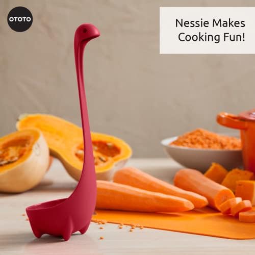 The Original Nessie Ladle by OTOTO - Soup Ladle, Cute Gifts, Funny Kitchen Gadgets, Loch Ness design, Cooking Gifts for Mom - Cute and Practical Kitchen Utensils - Unique Gifts for Women, Mothers Day