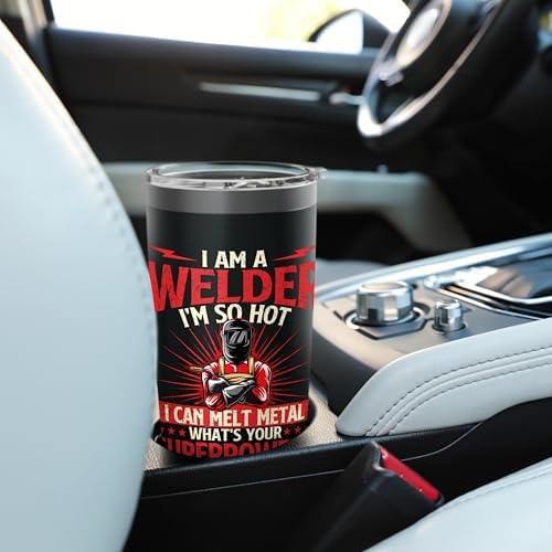 I Am A Welder What's Your Superpower - Welding Ironworker Stainless Steel Insulated Tumbler