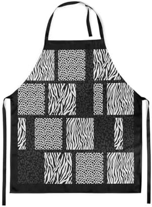 Castle Fairy Black Chef Apron Waterproof Aprons for Cooking Baking Painting
