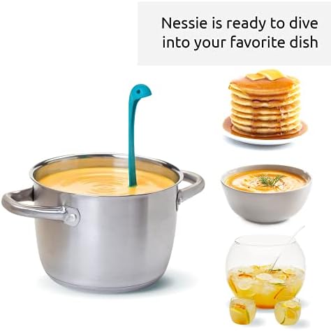 OTOTO The Original Nessie Ladle - Soup Ladle, Cute Gifts, Funny Kitchen Gadgets, Loch Ness design, Cooking Gifts for Mom - Cute and Practical Kitchen Utensils - Unique Gifts for Women
