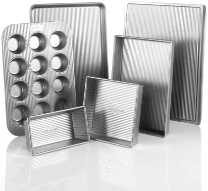 USA Pan 6 Piece Nonstick Bakeware Set