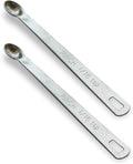 2PCS 1/16 Teaspoon Single Tiny Measuring Spoon, Small Individual Stainless by BERYLER