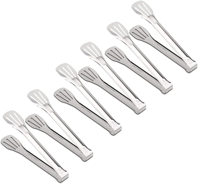 Serving Tongs Kitchen Tongs, Buffet Tongs, Stainless Steel Food Tong Serving - Image 9