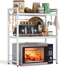 NETEL 3 Tier Expandable Microwave Stand countertop,Microwave Oven Rack