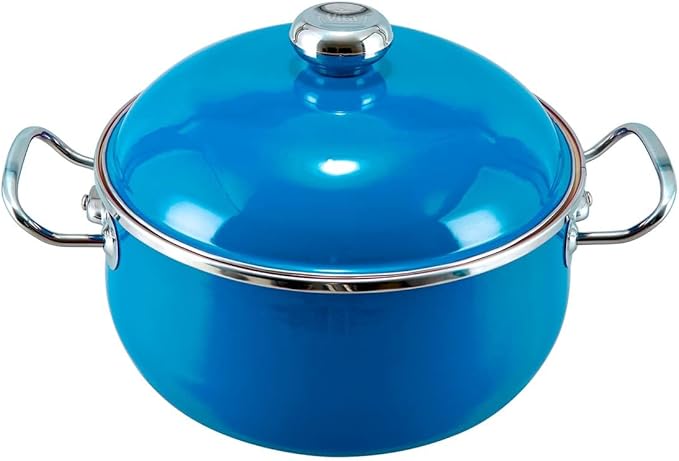 VITA 6-Quart Dutch Oven with Lid by VitaVitroAcciaio