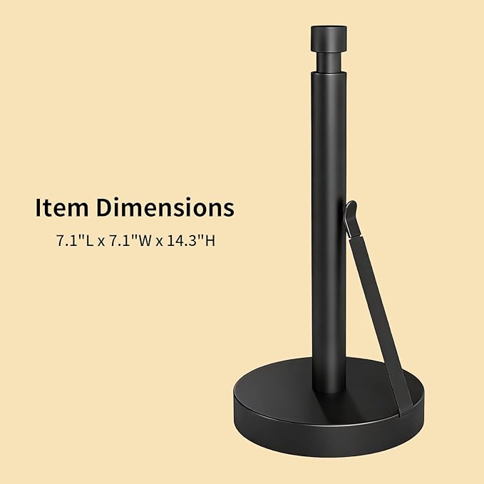 YUMORE Paper Towel Holder Countertop, Paper Towel Holder - Image 7