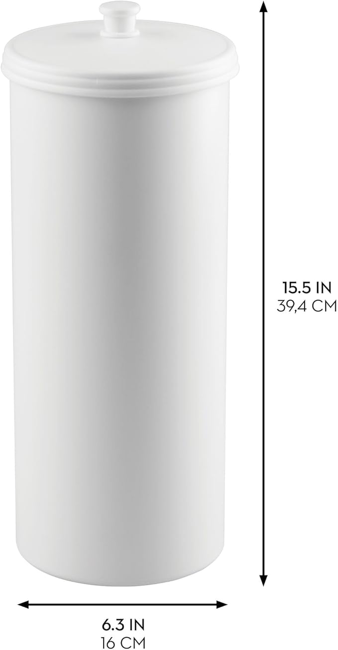 iDesign Freestanding Bathroom Toilet Paper Storage Holder - Image 3