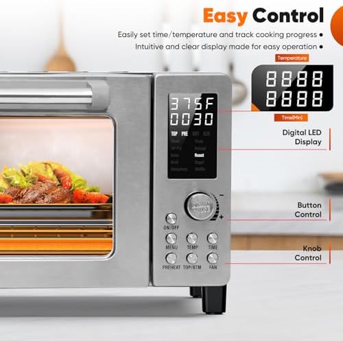 Nuwave Bravo Pro Convection Air Fryer Toaster Oven Combo