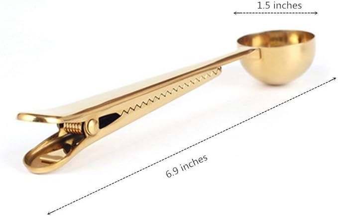 Stainless Steel Coffee and Tea Scoop - Image 2