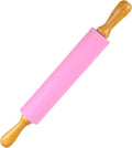 Silicone Rolling Pin for Baking – 17" Non-Stick Dough Roller by mase+home